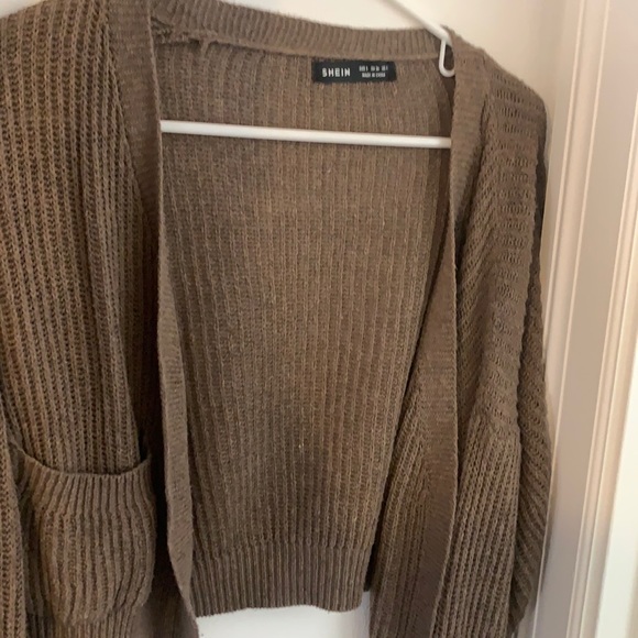 SHEIN Sweaters - Brown cardigan | Small/US Size 4